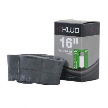 BICYCLE INNER TUBE KUJO 16X1.75-2.125 AV