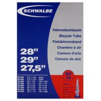 BICYCLE INNER TUBE SCHWALBE 27,5 - 29 SV 19