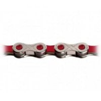 BICYCLE CHAIN KMC X10 COLOR 10 Sp RED (114L)