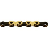 BICYCLE CHAIN KMC X12 GOLD/BLACK
