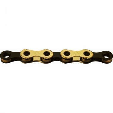 BICYCLE CHAIN KMC X12 GOLD/BLACK