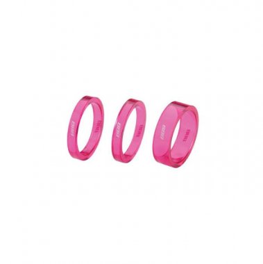 BICYCLE SPACER SET BBB PINK