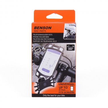 BENSON-BICYCLE PHONE HOLDER UNIVERSAL FLEX