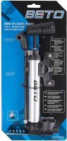 ΤΡΟΜΠΑ ΠΟΔΗΛΑΤΟΥ BETO MINI FLOOR PUMP 2 IN 1 HAND PUMP 120PSI