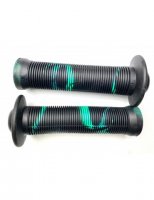 BMX GRIP/BLACK-GREEN