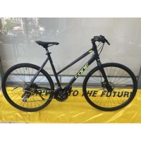 CUSTOM BICYCLE CONE C7.0 CRS 28'' BLACK/LIME/GREY