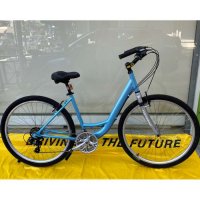 CUSTOM BICYCLE PLUS ACTION BIKES 28'' LIGHT BLUE