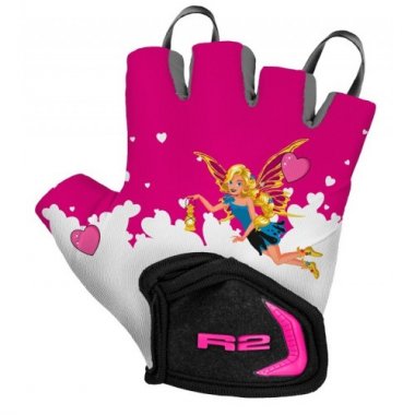 SUMMER GLOVES FOR KIDS R2 VOSKA PINK/WHITE