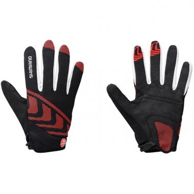 BICYCLE GLOVES SHIMANO WINDSTOPPER ALL CONDITION RED