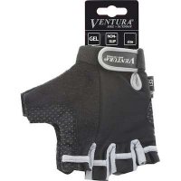 SUMMER BICYCLE GLOVES VENTURA BLACK/GREY XL