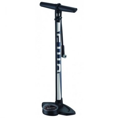 FLOOR PUMP GIYO STEEL HIGH PRESSURE WITH MANOMETER