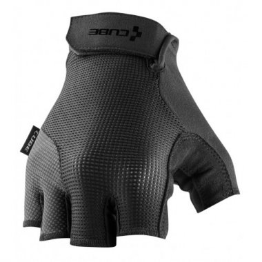 BICYCLE GLOVES CUBE CMPT COMFORT SHORT FINGER BLACK 'N' GREY XXL