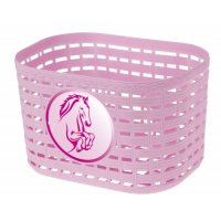 CHILDREN"S BASKET "PONY" PINK