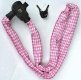 BICYCLE CHAIN LOCK STAHLEX 490 5.5*1200 CHECK PINK