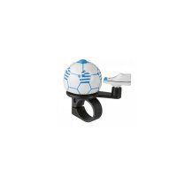 BICYCLE BELL M-WAVE GREECE FOOTBALL FLAG