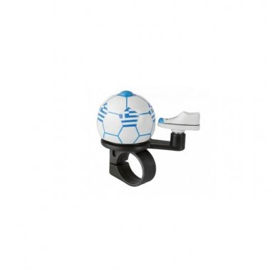 BICYCLE BELL M-WAVE GREECE FOOTBALL FLAG