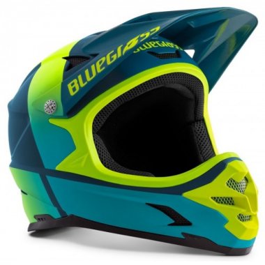 HELMET BLUEGRASS INTOX PETROL BLUE FLUO YELLOW/MATT SIZE 58/60