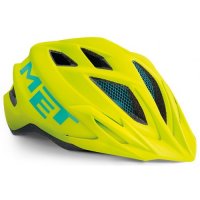 HELMET MET CRACKERJACK FLUO YELLOW/MATT SIZE 52-57