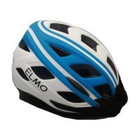 HELMET ELMO OFF-ROAD WHITE/BLUE SIZE 58-61