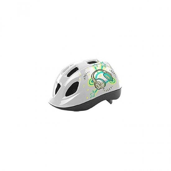 HELMET HEADGY STEREO WHITE SIZE 52-56 - Click Image to Close