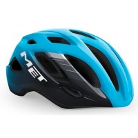 HELMET MET IDOLO CYAN/BLACK GLOSSY SIZE 52-59 M