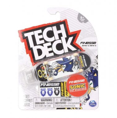 TECH DECK MINIATURE WHEELBOARD WITH SPARE PARTS