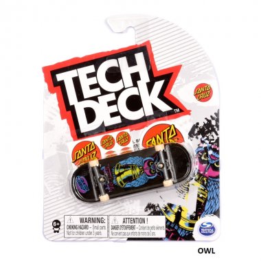 TECH DECK MINIATURE WHEELBOARD WITH SPARE PARTS