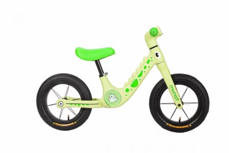 BALANCE BIKE MYNAT DINOSAUR GREEN