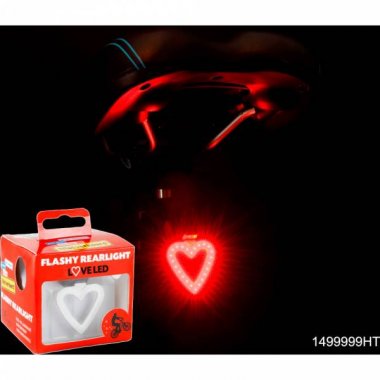 REAR LIGHT HEART LED TAIL USB