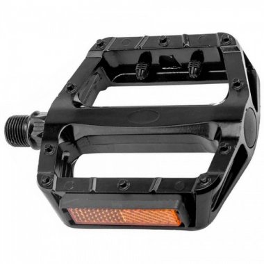 BICYCLE PEDALS ALU PLATFORM 9/16-BLACK