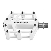 BICYCLE PEDALS EXUSTAR PLATFORM Ε-PB525 WHITE