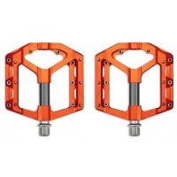 BICYCLE PEDALS RFR FLAT SLT 2.0 ORANGE/GREY