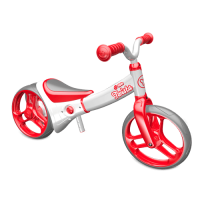 BALANCE BIKE VELO TWISTA - RED