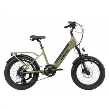 LOMBARDO AURELIA COMPACT E-BIKE 20" GREEN ARMY MATT