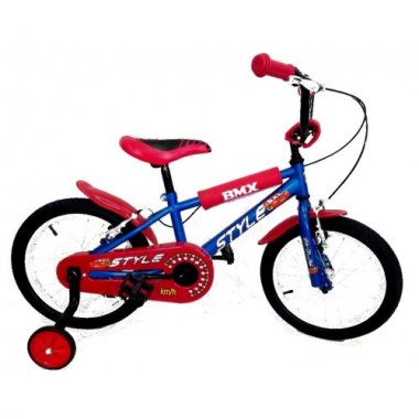 CHILDREN"S BICYCLE 14" STYLE BMX - BLUE 2020