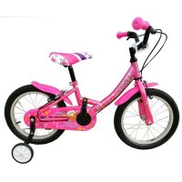 CHILDREN"S BICYCLE 16" STYLE - METALLIC PINK 2020