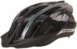 HELMET POLISPORT RIDE IN-BLACK/DARK GREY L(58-62)