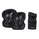 KNEE PADS,ELBOW PADS AND WRISTBANDS PADS-BLACK