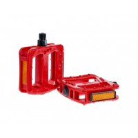 BICYCLE PEDALS RFR FLAT HQP CMPT-RED