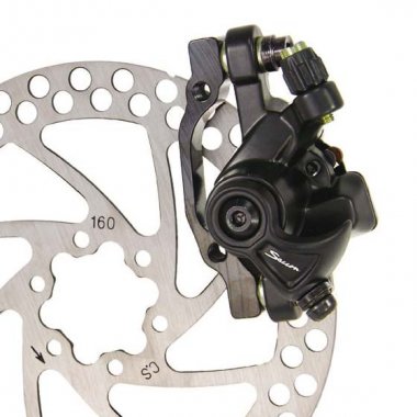 SACCON CALIPER DISC BRAKE F180/R160 WITH ADAPTER