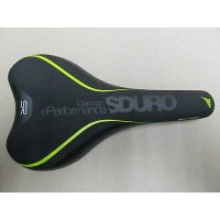 BICYCLE SADDLE SELLE ROYAL SIRIO SDURO BLACK/LIME