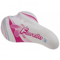 SELLE BASSANO FIORELLA JUNIOR 20"- WHITE/PINK