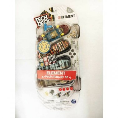 TECH DECK FINGERBOARDS ULTRA DLX 4PACK ELEMENT