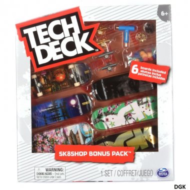 TECH DECK MINIATURE SKATE BONUS SK8 SHOP-DGK