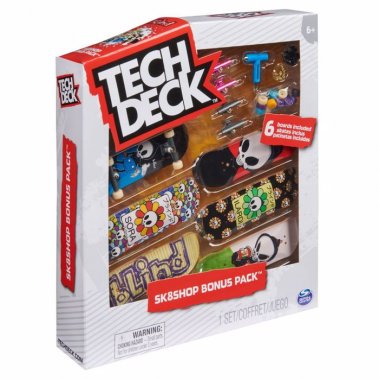 TECH DECK SK8 SHOP BONUS ΠΑΚΕΤΟ (6 ΤΕΜΑΧΙΑ)