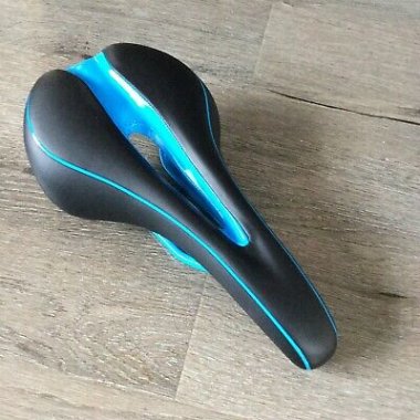 BICYCLE SADDLE VELO-BLACK/BLUE