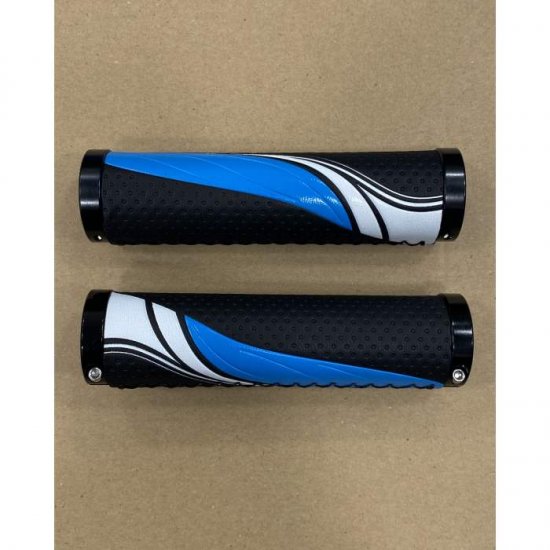 BICYCLE-SCOOTER GRIPS BLACK - Click Image to Close