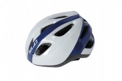 XLC HELMET YOUTH WHITE- BLUE SIZE 50-56