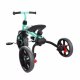 YVOLUTION VELO FLIPPA BALANCE BIKE-GREEN/BLACK