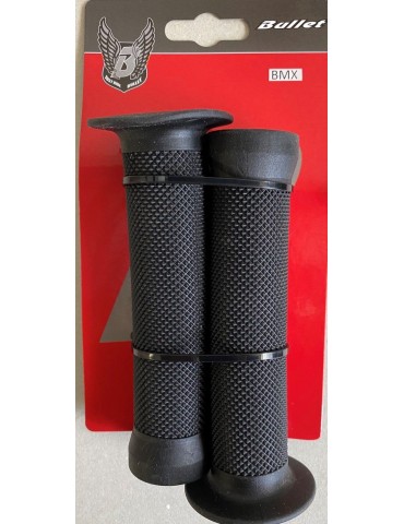 BICYCLE GRIPS BMX "OEM" BLACK - Click Image to Close